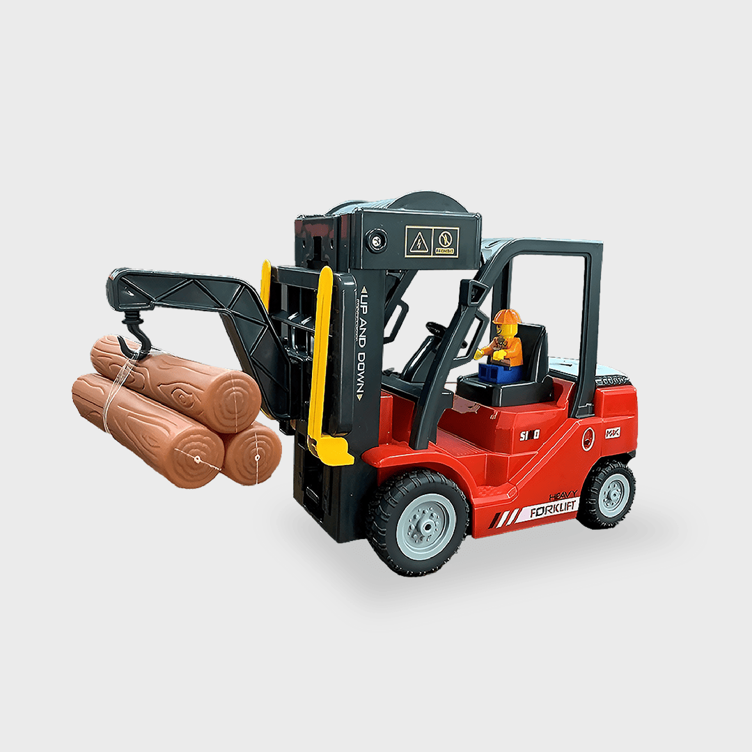 CargoKing RC Forklift 2-in-1 Crane & Forklift Engineering Vehicle