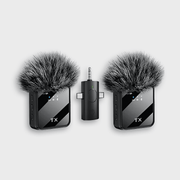Studio Grade Dual Wireless Lavalier Microphones