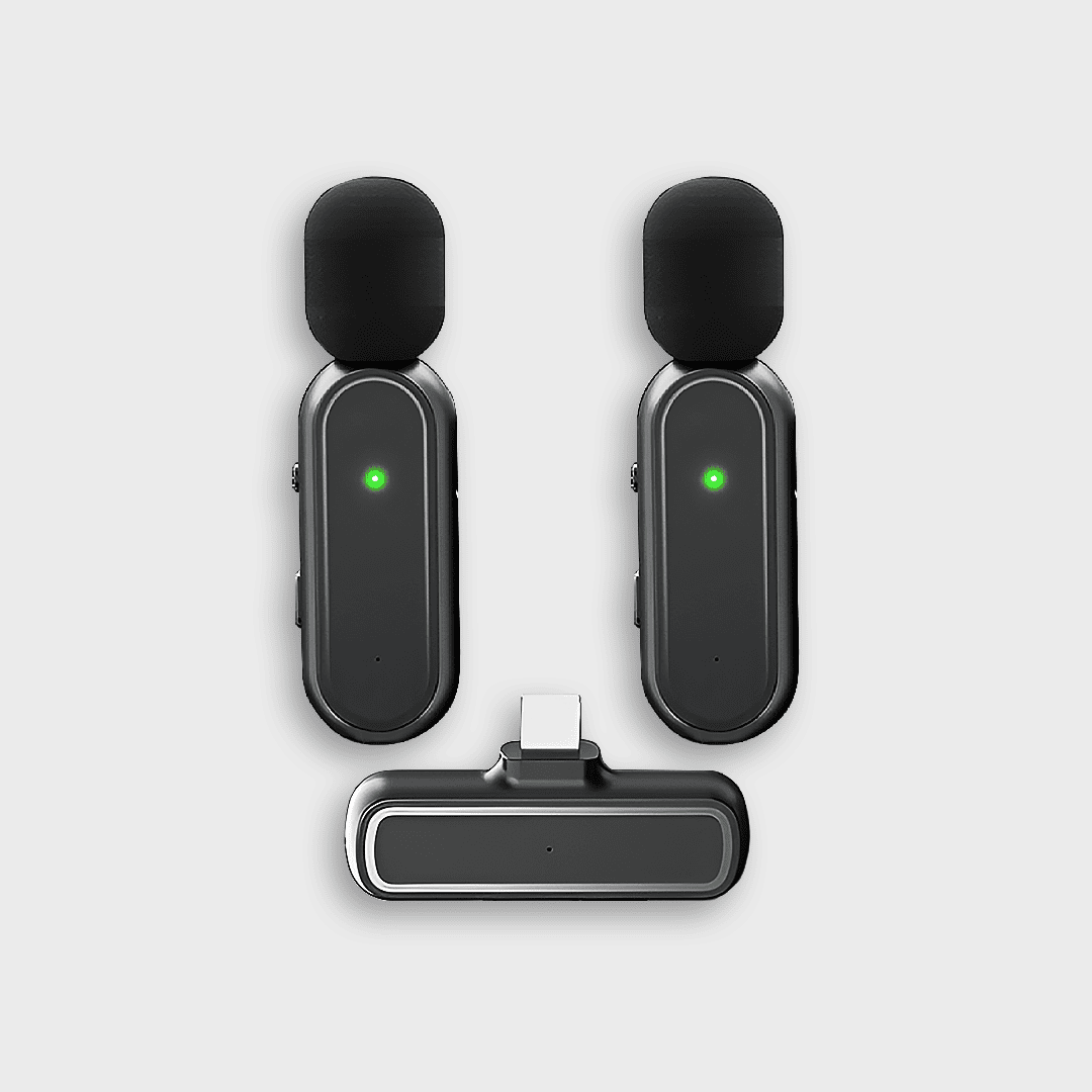 Wireless Lavalier Microphone with Charging Case